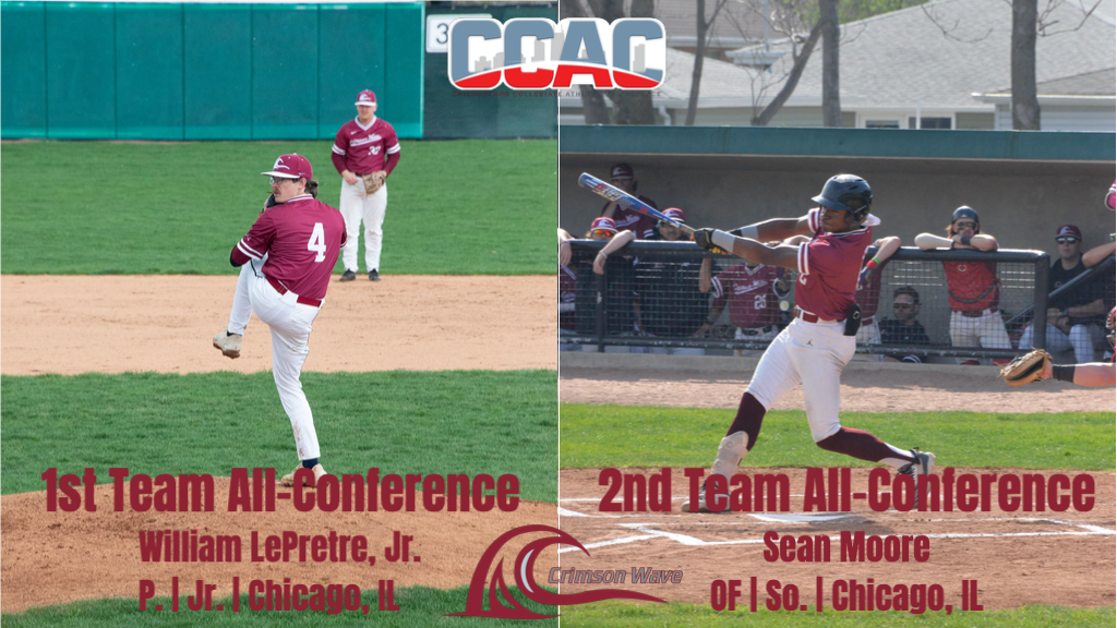 LePretre and Moore awarded 2023 CCAC Postseason Honors