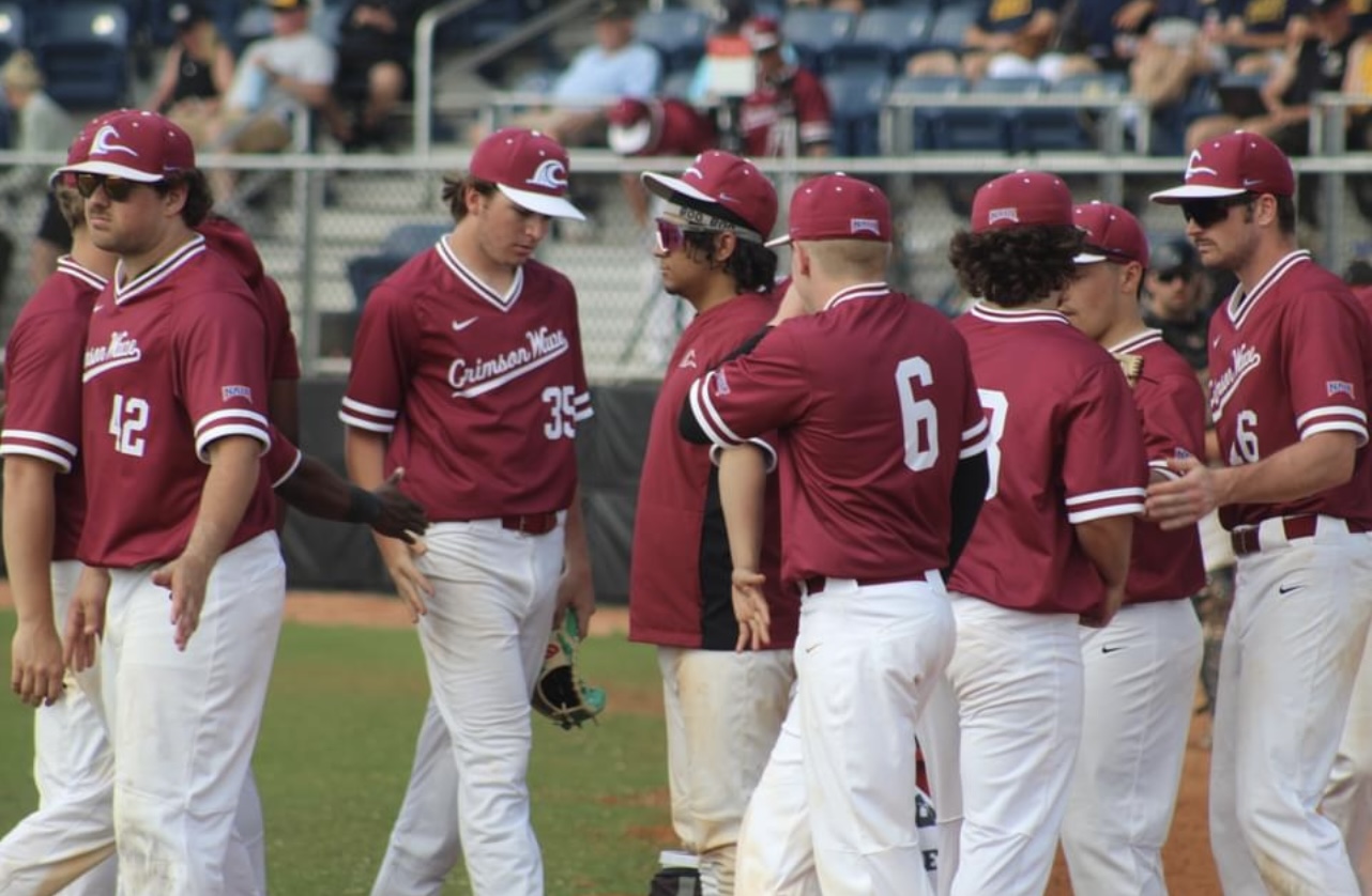 Crimson Wave Baseball wins first CCAC game of the season in doubleheader sweep at Trinity Christian