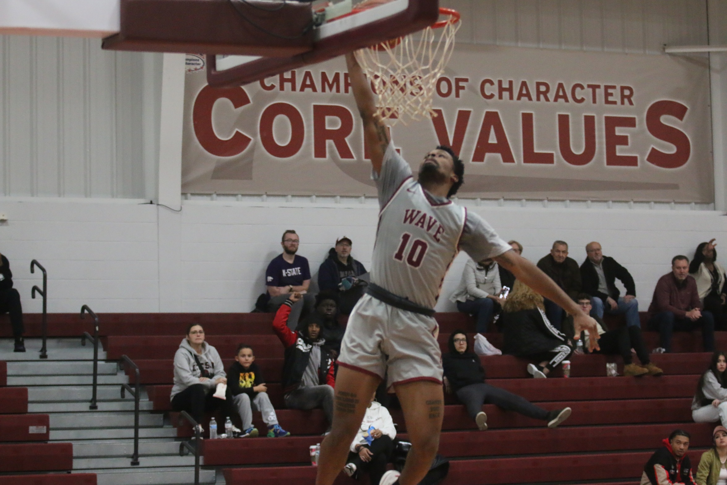 Crimson Wave roll past Holy Cross in 83-53 win at home