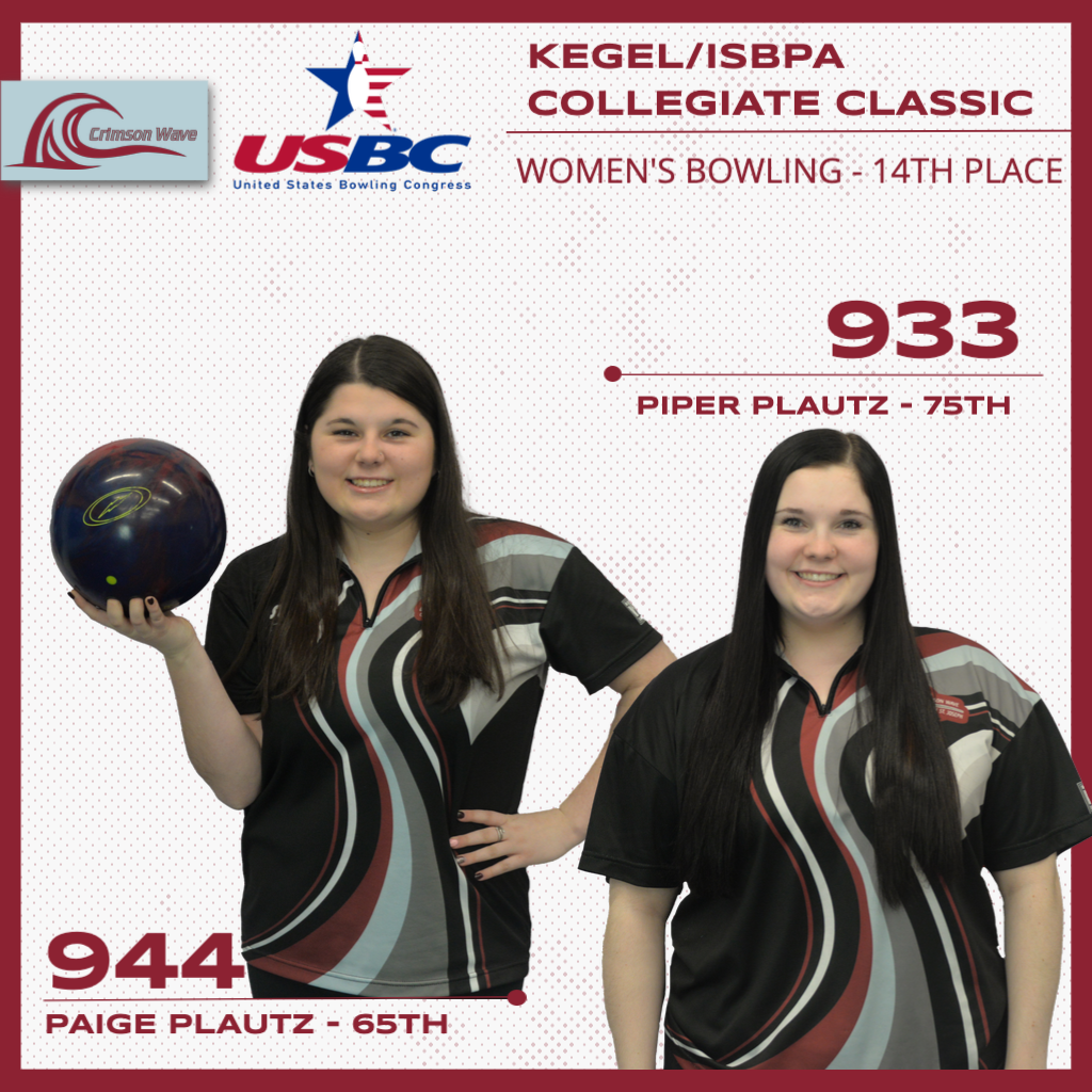 Women’s Bowling works way to a 14th place finish at Kegel/ISBPA Collegiate Classic