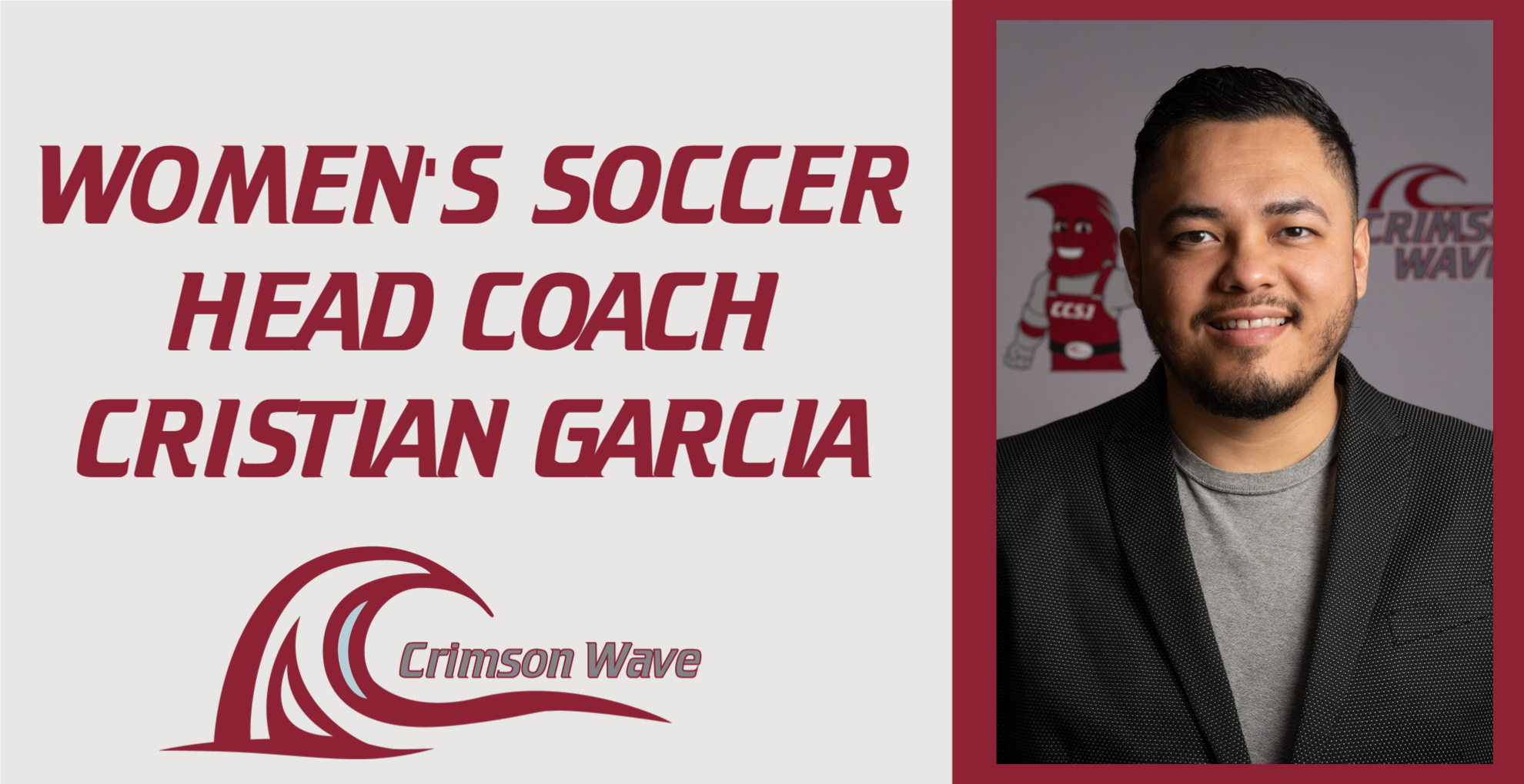 Garcia named CCSJ Women&rsquo;s Soccer Head Coach