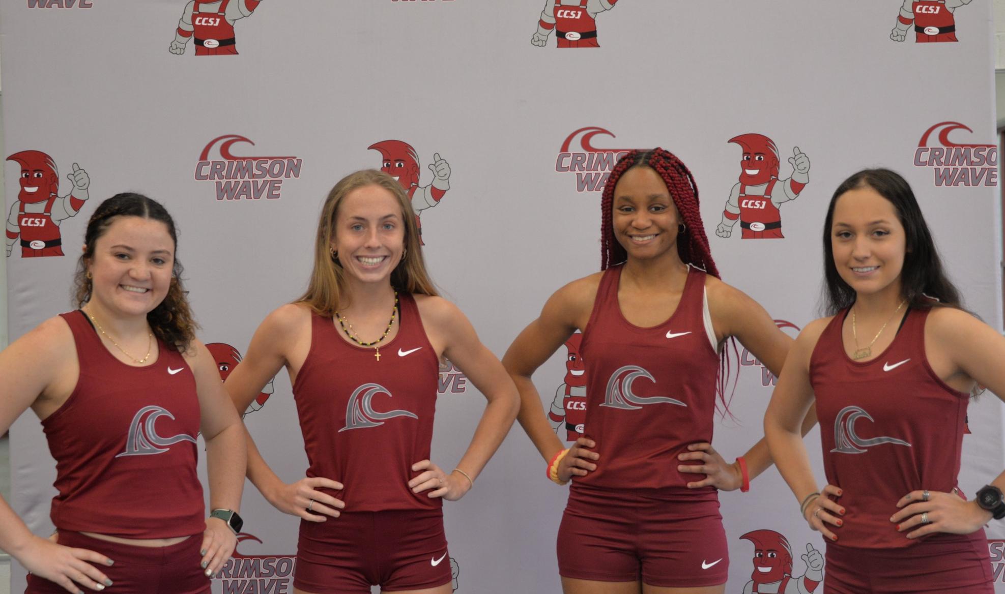 Crimson Wave Women&rsquo;s Track &amp; Field season comes to an end at CCAC Championships